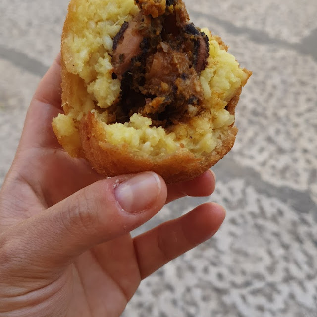 Arancina Con Polpo