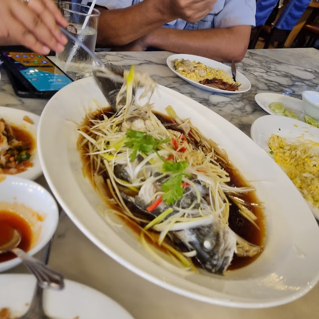 Steamed Fish
