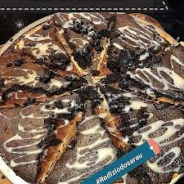 Nossa Pizza de Brownie Incomparável Huummm