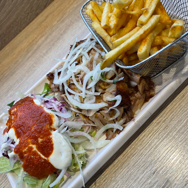 Döner Teller Mit Pommes