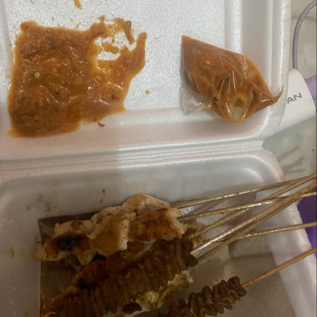 Sate Usus Goreng