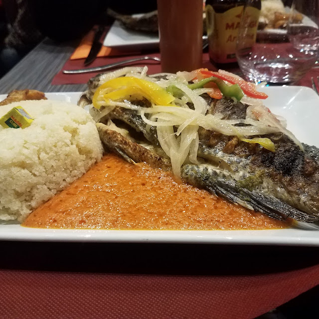 Tilapia Braisé Attieke