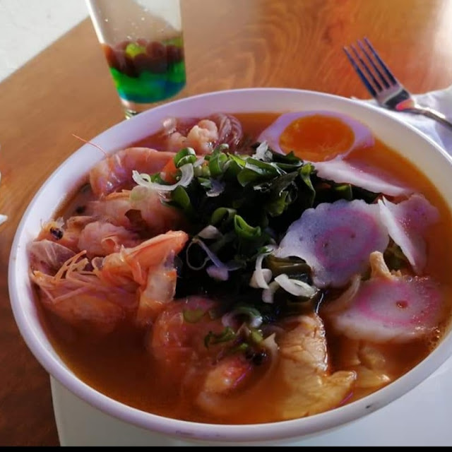 Sopa Ramen de Camarón