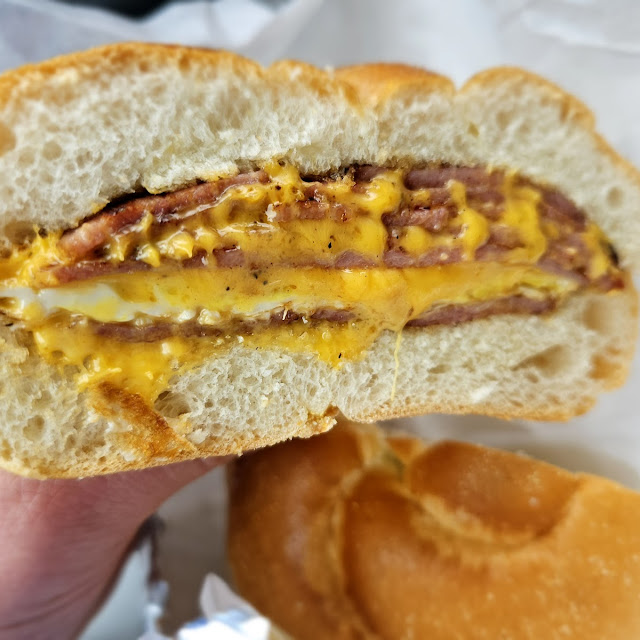 Taylor Ham and Egg Sandwich