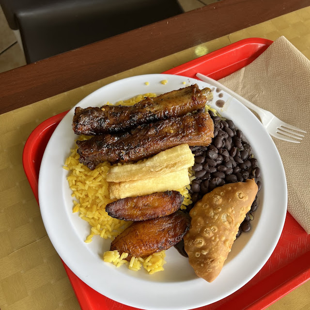 Rice Beans Plantain