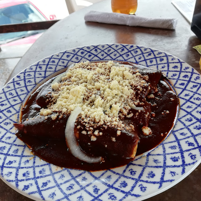 Enmoladas de Pollo