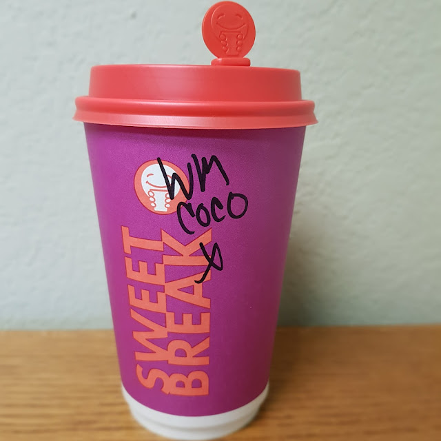 White Chocolate Mocha with Coconut Milk