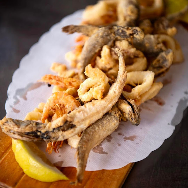 La Frittura Mista Mix Of Fried Seafood
