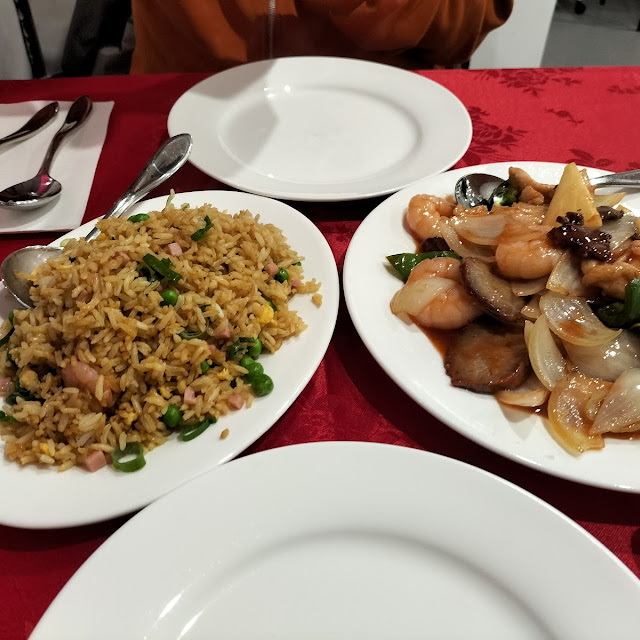 Mixed Sweet and Sour and Special Fried Rice