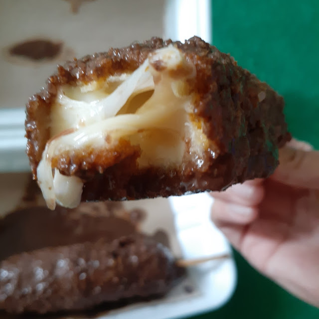 Corn Dog Mozarella Chocolate