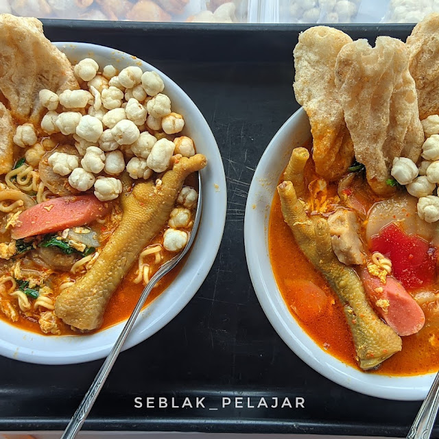 Seblak Spesial Toping Cuanki Dan Pilus Cikur