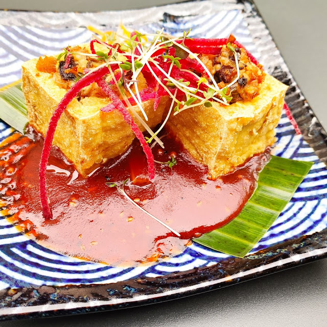 Soft Tofu with Mushrooms