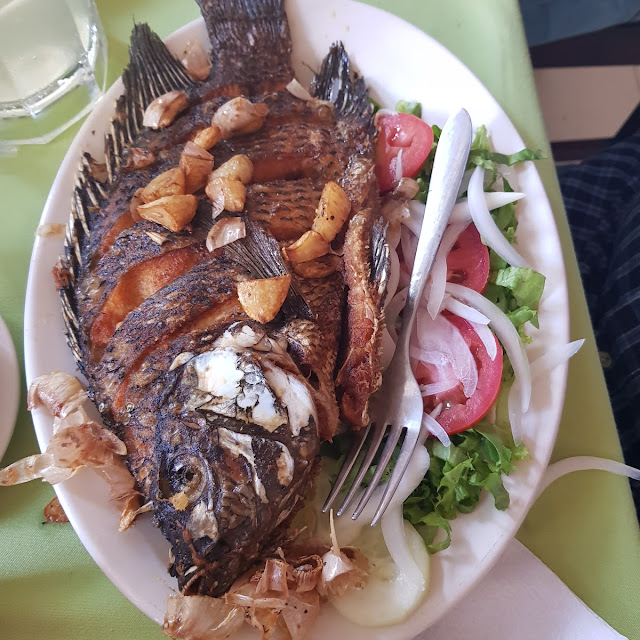 Mojarra Al Mojo de Ajo