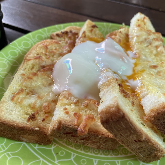 Roti Bakar Kaya Butter