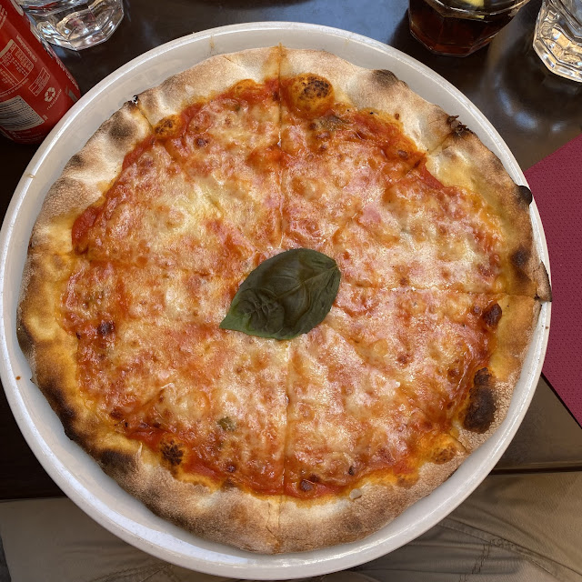 Margherita Pizza With Fresh Basil
