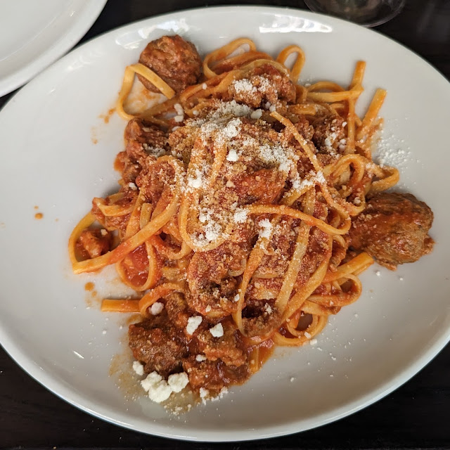 Fettuccine Meatballs
