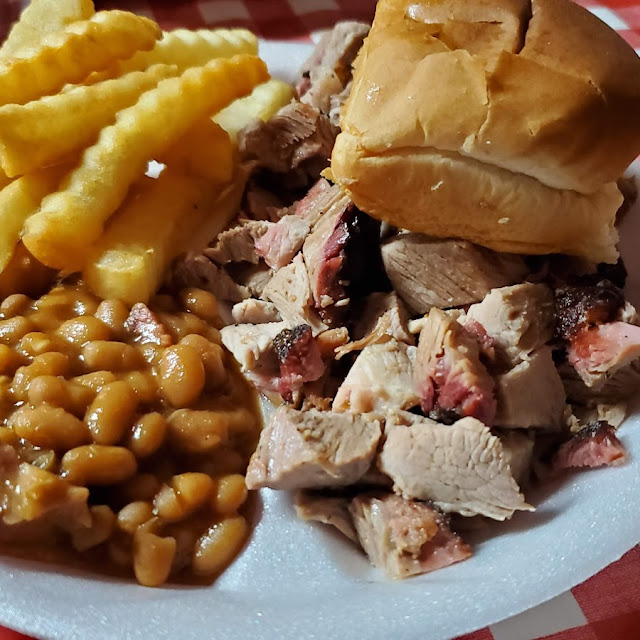 BBQ Sandwich Plate