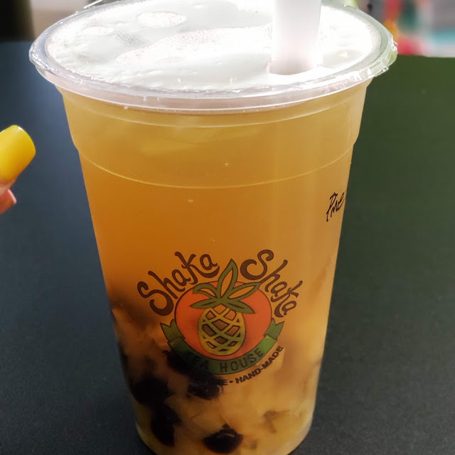 Taro Black Milk Tea Smoothie