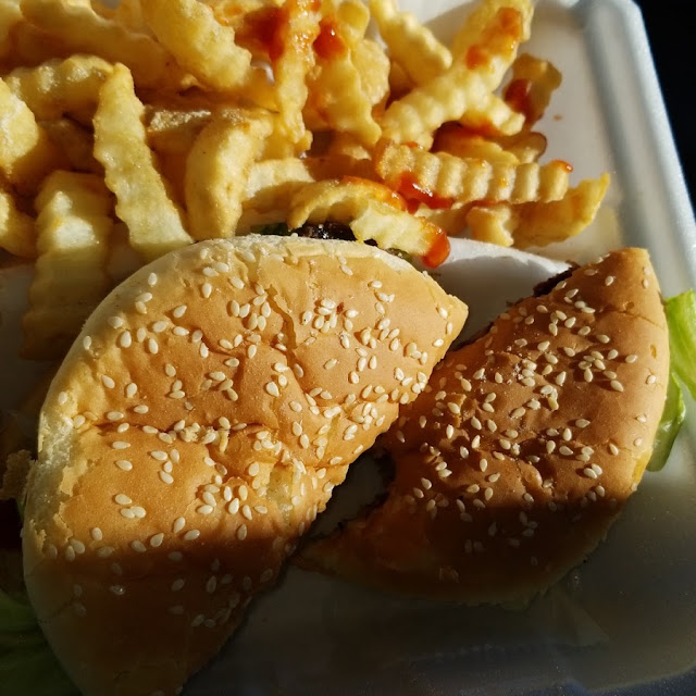 Cheeseburger and Fries