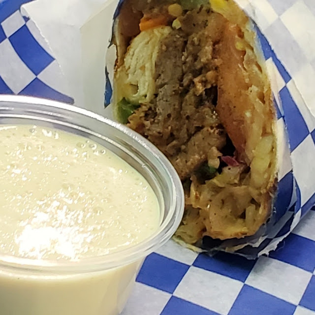 Beef Shawarma Wrap