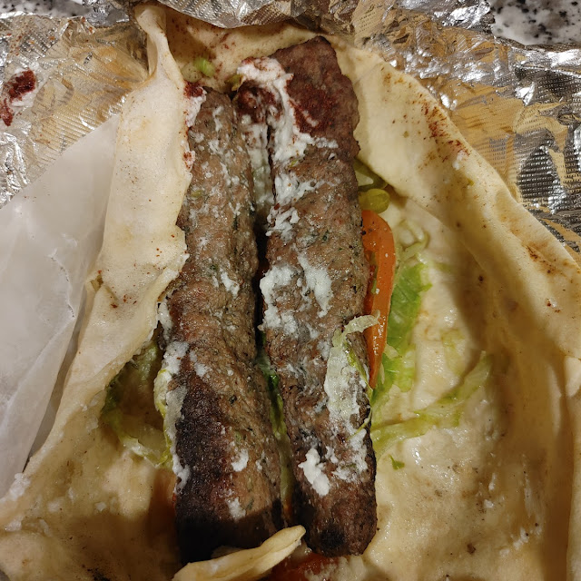 Beef Kabob Gyro