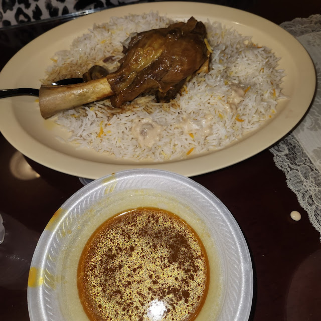 Lamb Shank and Consome