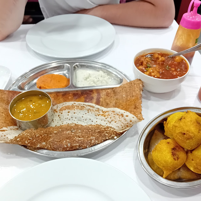 Ghee Podi Masala Dosa