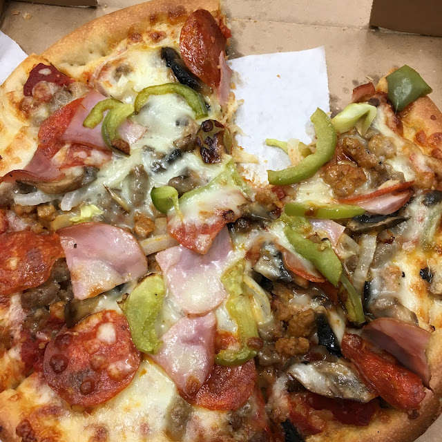 Small Super Deluxe Pizza Without