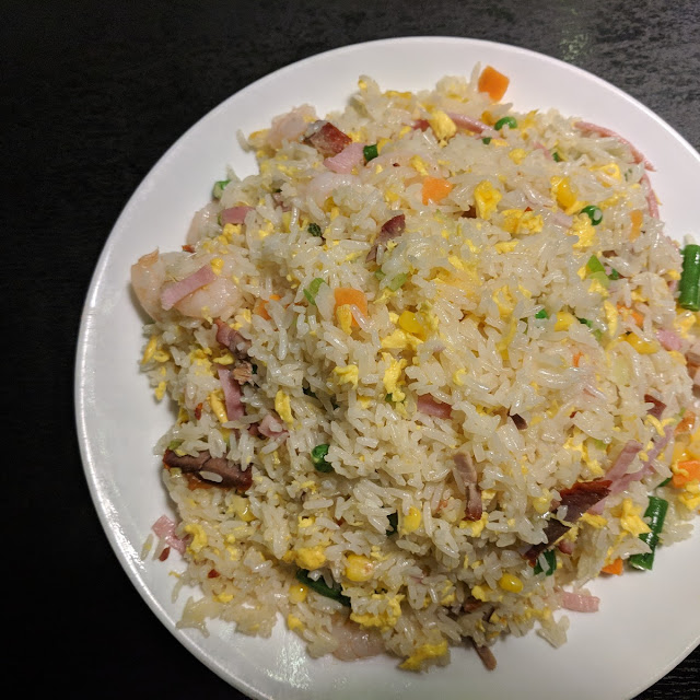 Salted Fish with Chicken Fried Rice