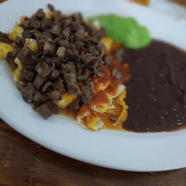 Huevos Sirloin