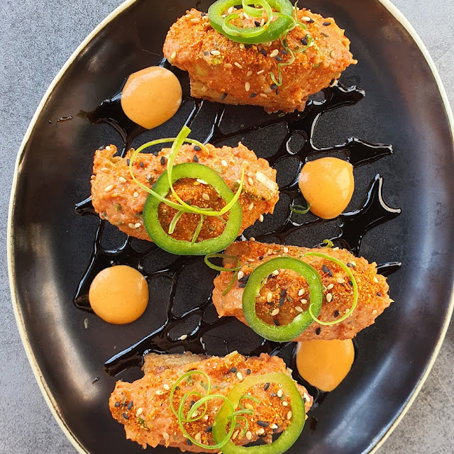 Spicy Tuna Toast