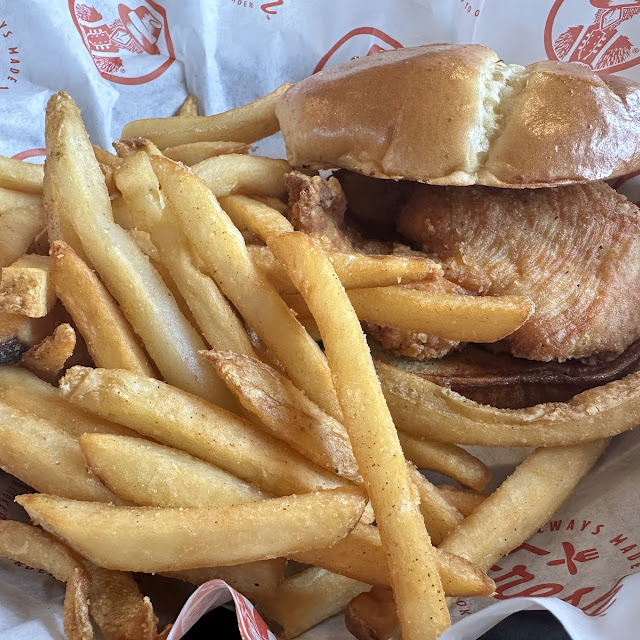 Crispy Chicken Sandwich with Pickles