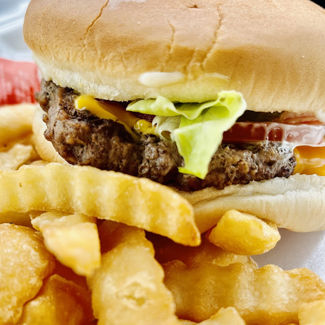 Cheeseburger and Fries