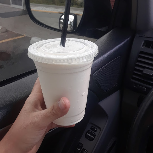 Peach Milkshake