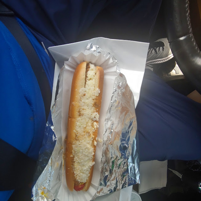 Foot Long Hot Dog
