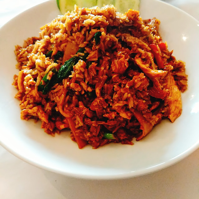 Basil Fried Rice with Chicken