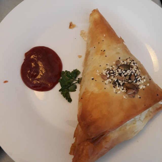 Mushroom and Chicken Filo