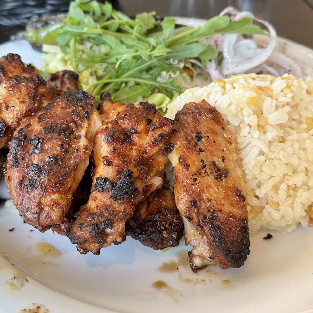 Wings and Rice
