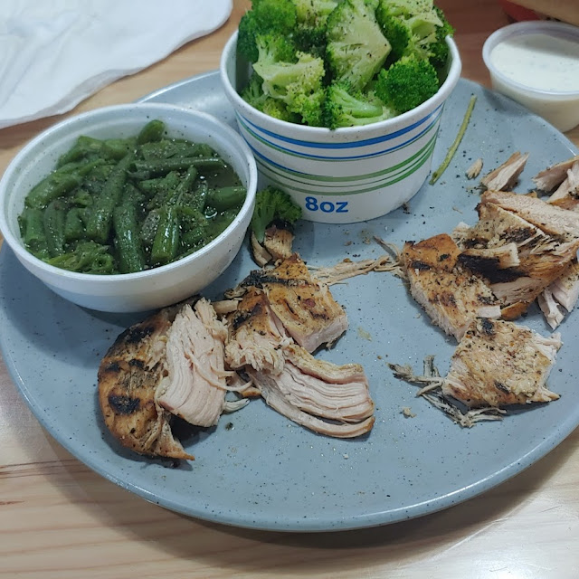 Grilled Chicken Breast Lunch