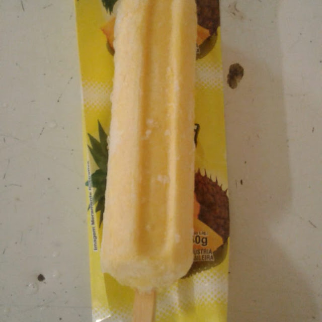 Picole Caseiro Abacaxi