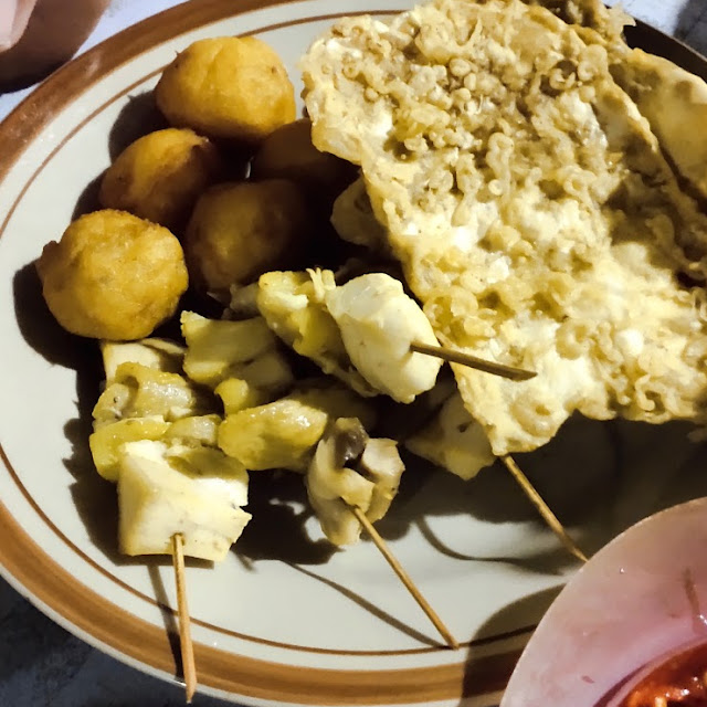 Tempe Goreng Sate Kentang
