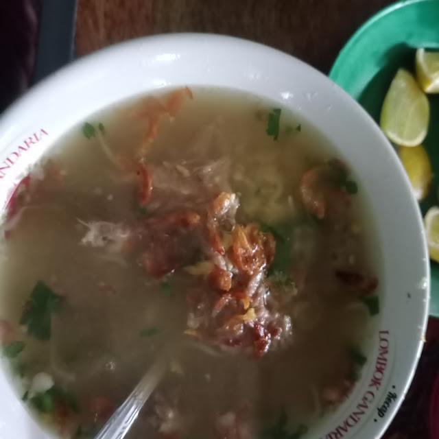 Soto Daging Sapi Tanpa Nasi