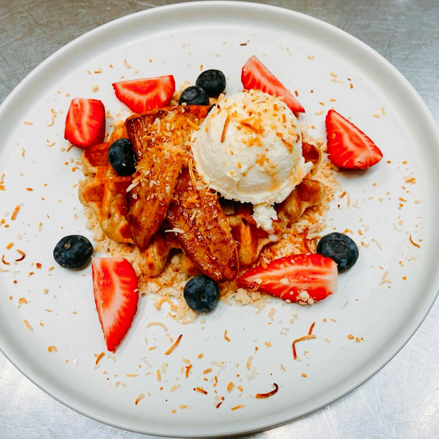 Salted Almond Waffle