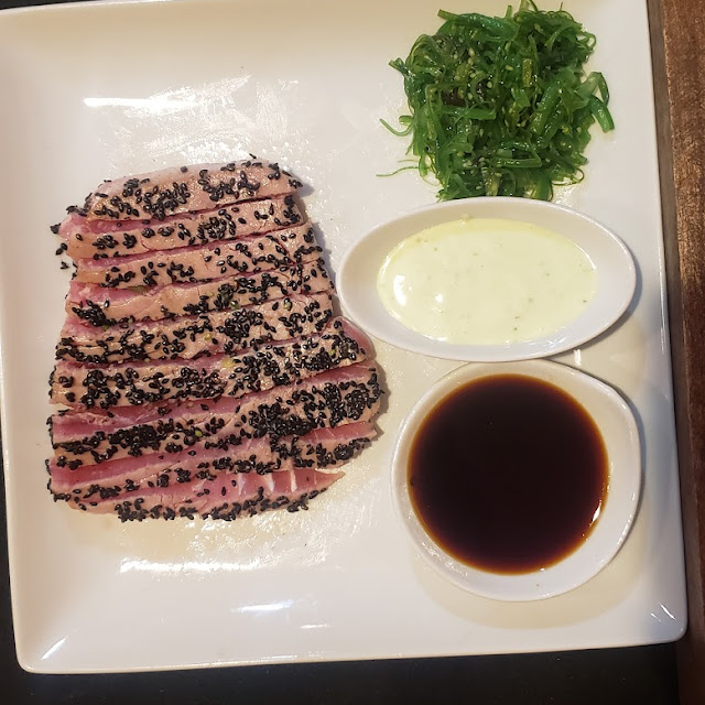 Black and Red Ahi Tuna
