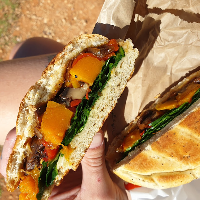 Egg - Bacon Roll with Tomato Chilli Chutney