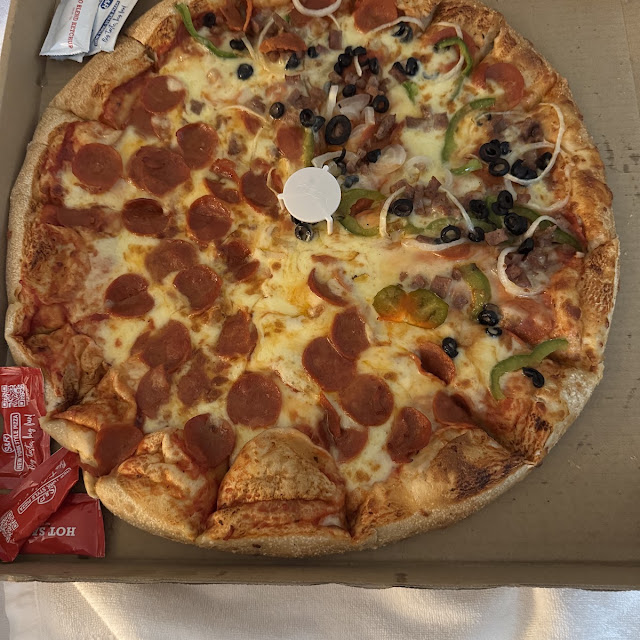 18 Combo and Pepperoni Pizza