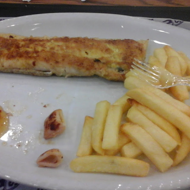 Hake and Calamari Tubes