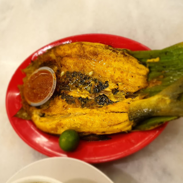 Ikan Baulu Bakar