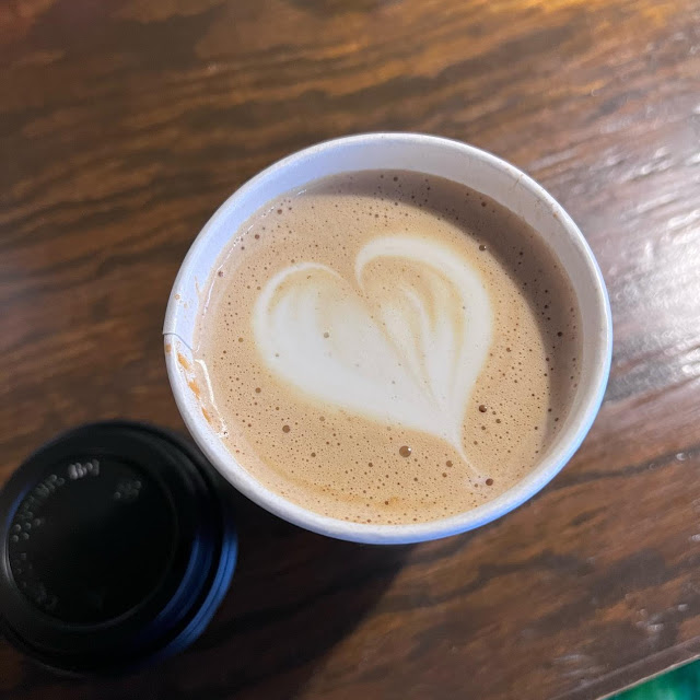 Caramel Hazelnut Latte
