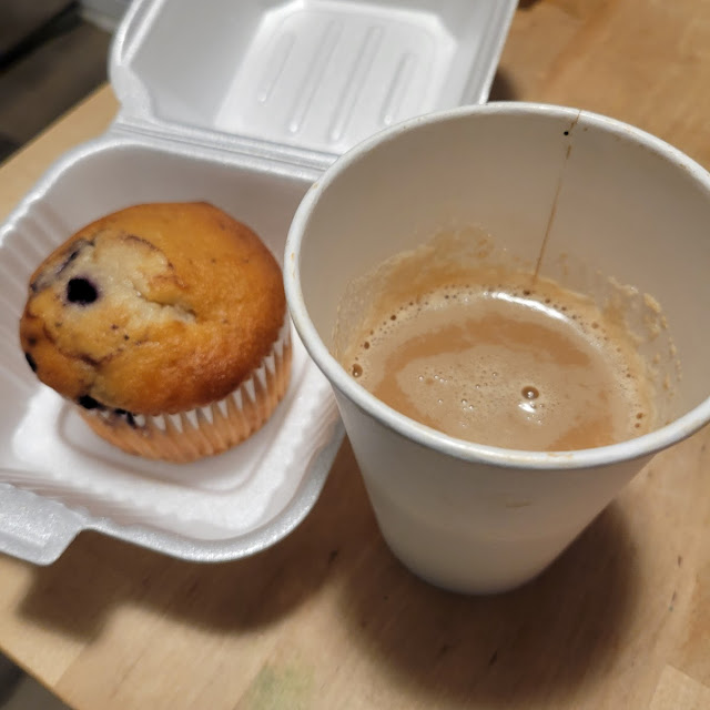 Original Cappuccino & Blueberry Muffin